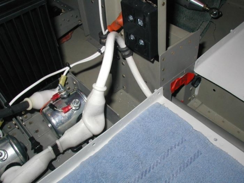 Cable connection at the Main Battery Contactor