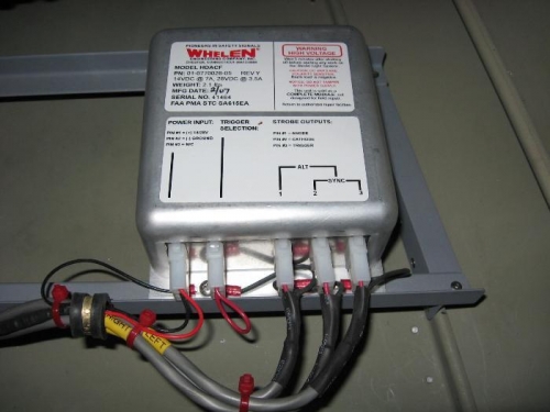 Whelen Power Supply wired up