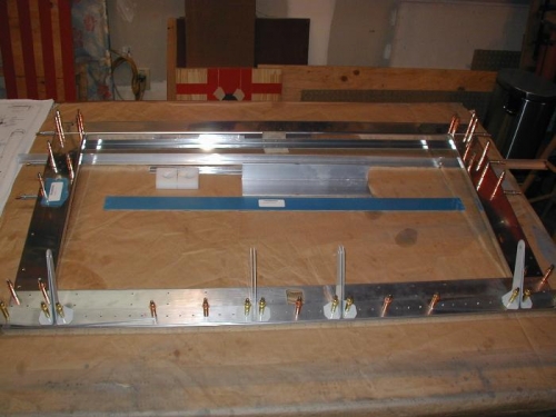 From the bottom looking up