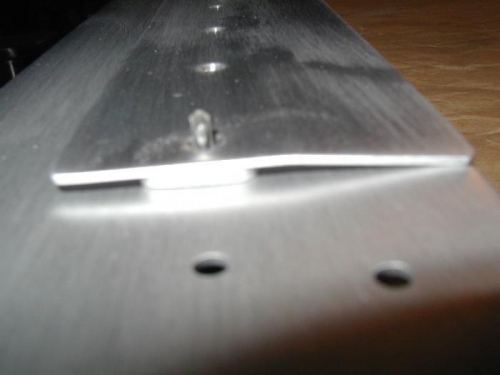 4 degree bend in plate