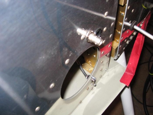 ILS/LOC/NAV coaxial bulkhead fitting