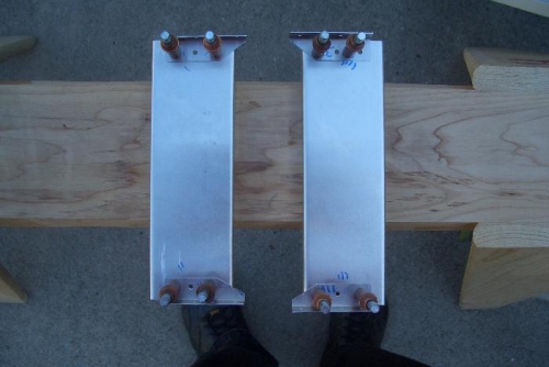 Rails to support bell crank