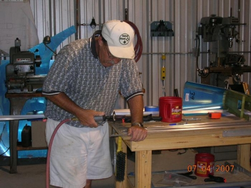 Cuttting J stringers