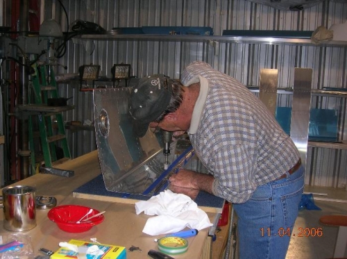 Backriveting Stiffners