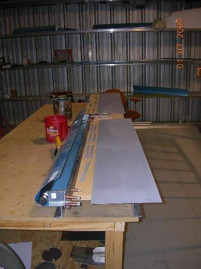 Left airleron parts.