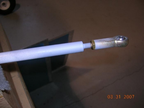 Tigged Aileron Push Rod