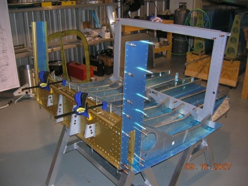 Center Section Ready for Dissassembly and Priming