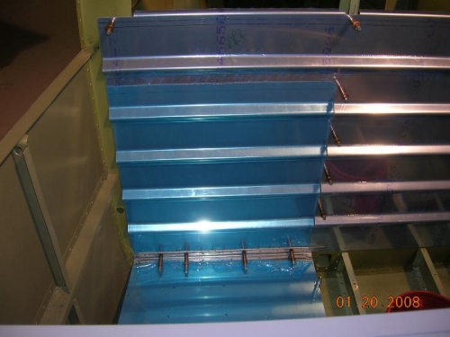 from the front door closed