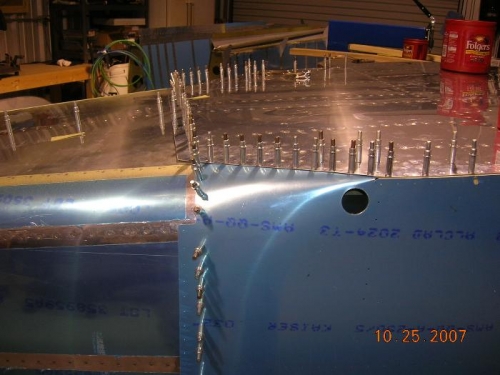 Conical bend on left side