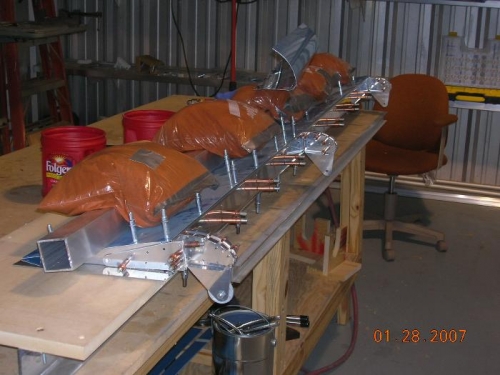 Ready for nose skins.