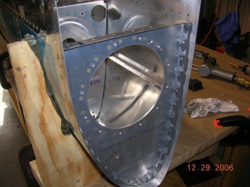 Taken before I got the vent fitting installed.