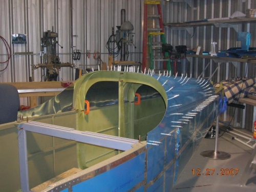 Looking like a fuselage