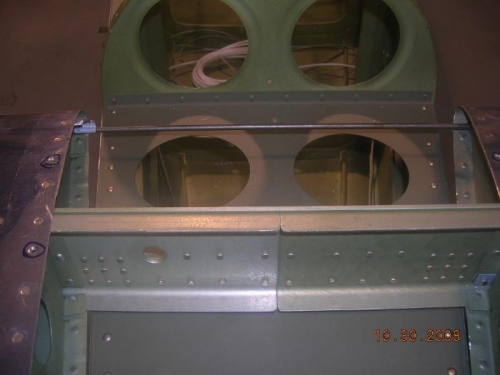 Rod through tooling holes