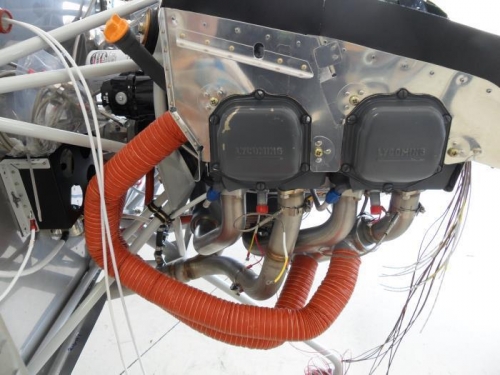 Test fitting the tubing