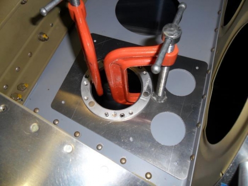 Match drilling to aft deck