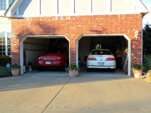 Look what fits in the garage again.