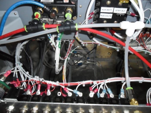 And moved to its permanent home on the aux bus