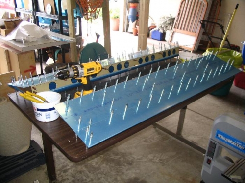 Flaps after match drilling skins