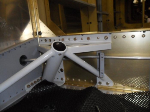 Fuel line installed on right side