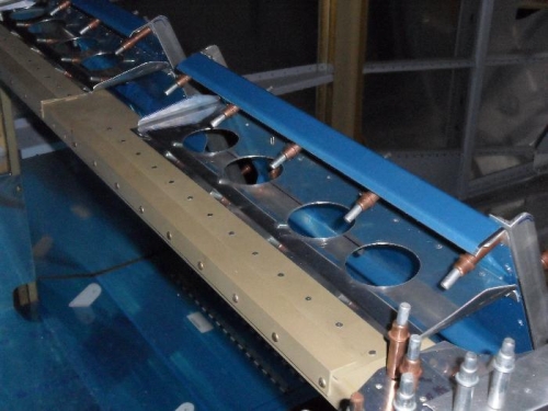 Detail of seat support