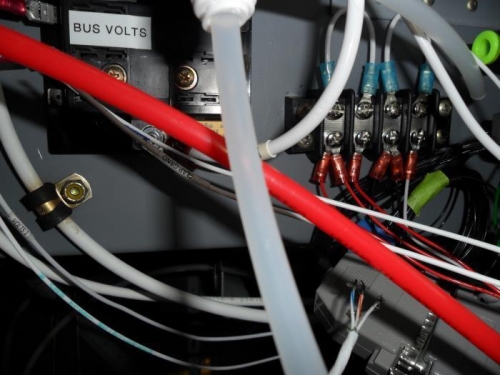 Autopilot power & ground bus in its new location