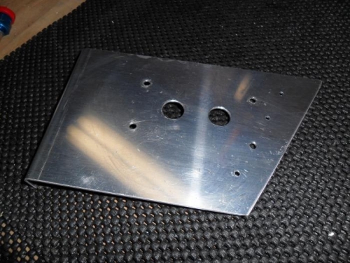 Cut, drilled and ready for priming