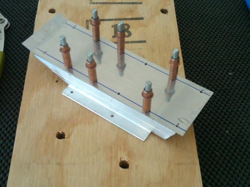 Completed assembly, ready for priming and riveting