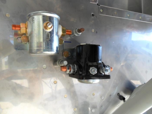 Master and start relays initial fitting