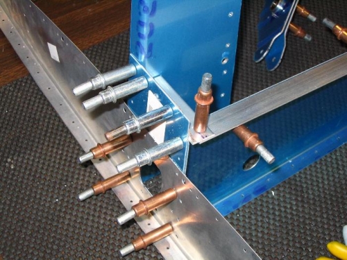 Forward section of F-706 bulkhead