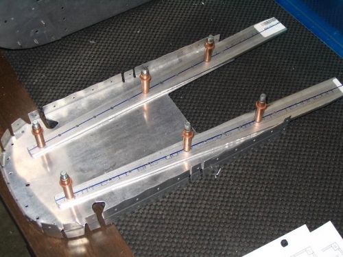 F-711 bulkhead with F-711 reinforcing bars