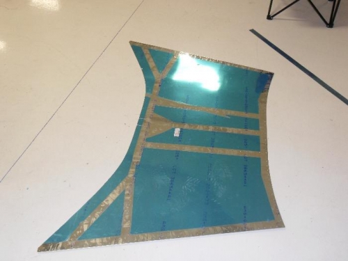 Skin ready to deburr and dimple