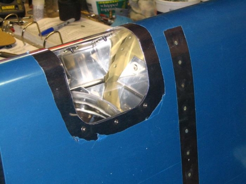 Finished landing light