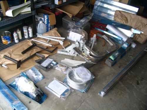 The contents of the larger crate