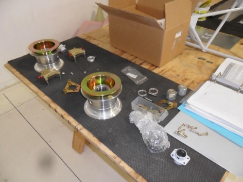 Wheel and brake components