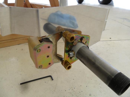 Initial fit, metal trimming next