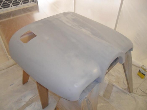 First coat of primer