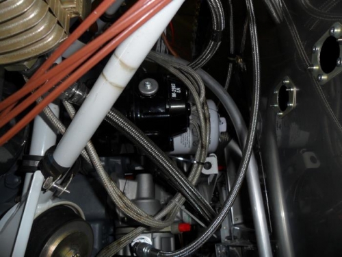 Left side magneto wiring