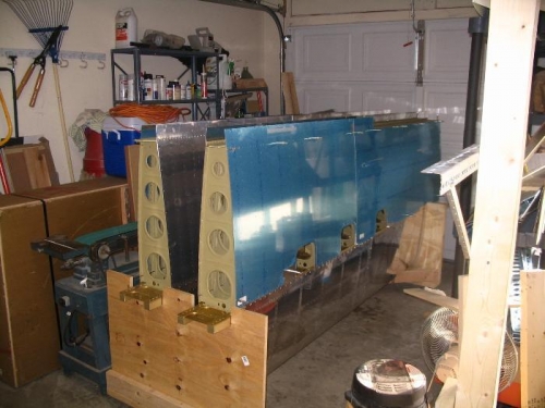 Both wings in the cradle