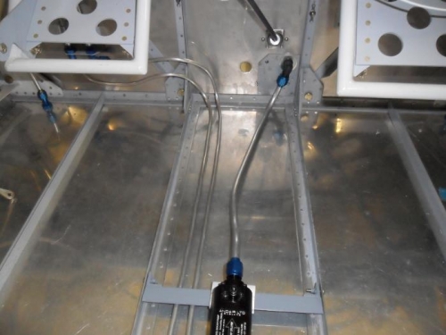 Brake lines in, fuel system plumbed...