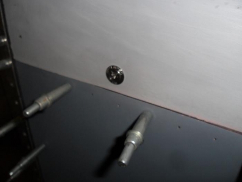 Test fitting first cowl cam lock