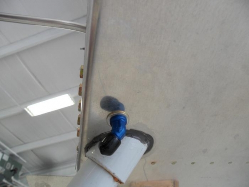 Job #1--sealed around the gear legs