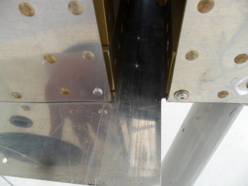 Job #2--CherryMax rivets on lower fuselage