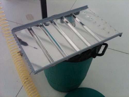 R/H seat back finished