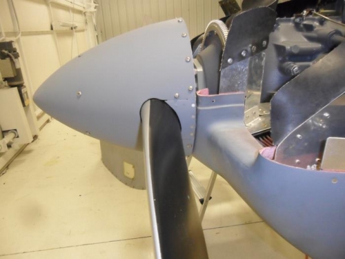 Backing plates installed