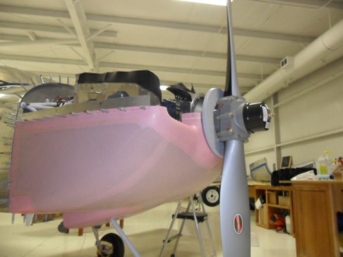 Cowling back on for final fitting