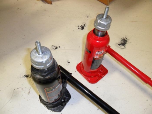 Modified pipe caps for jack point attach