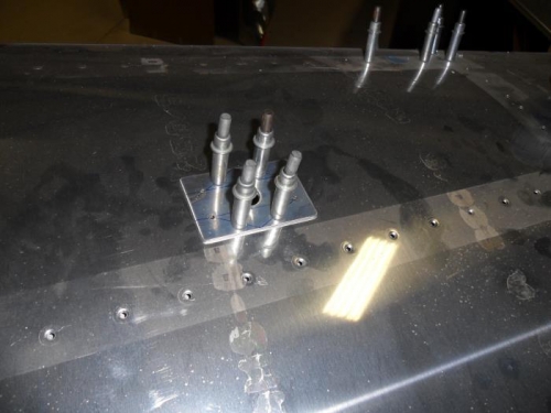 Drilling doubler to fuselage