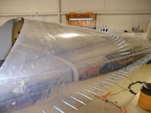 Riveting underway...