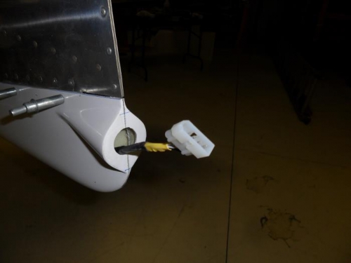 Electrical work is finished, still need bracket for light