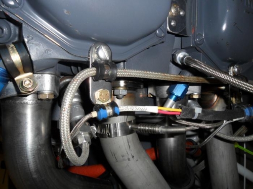 Cylinder #2 EGT & CHT leads